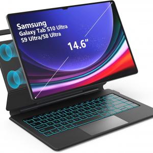 Floating Backlit Keyboard Case with Trackpad for Samsung Galaxy Tab Ultra 14.6 Floating Backlit Keyboard Case with Trackpad for Samsung Galaxy Tab Ultra 14.6
